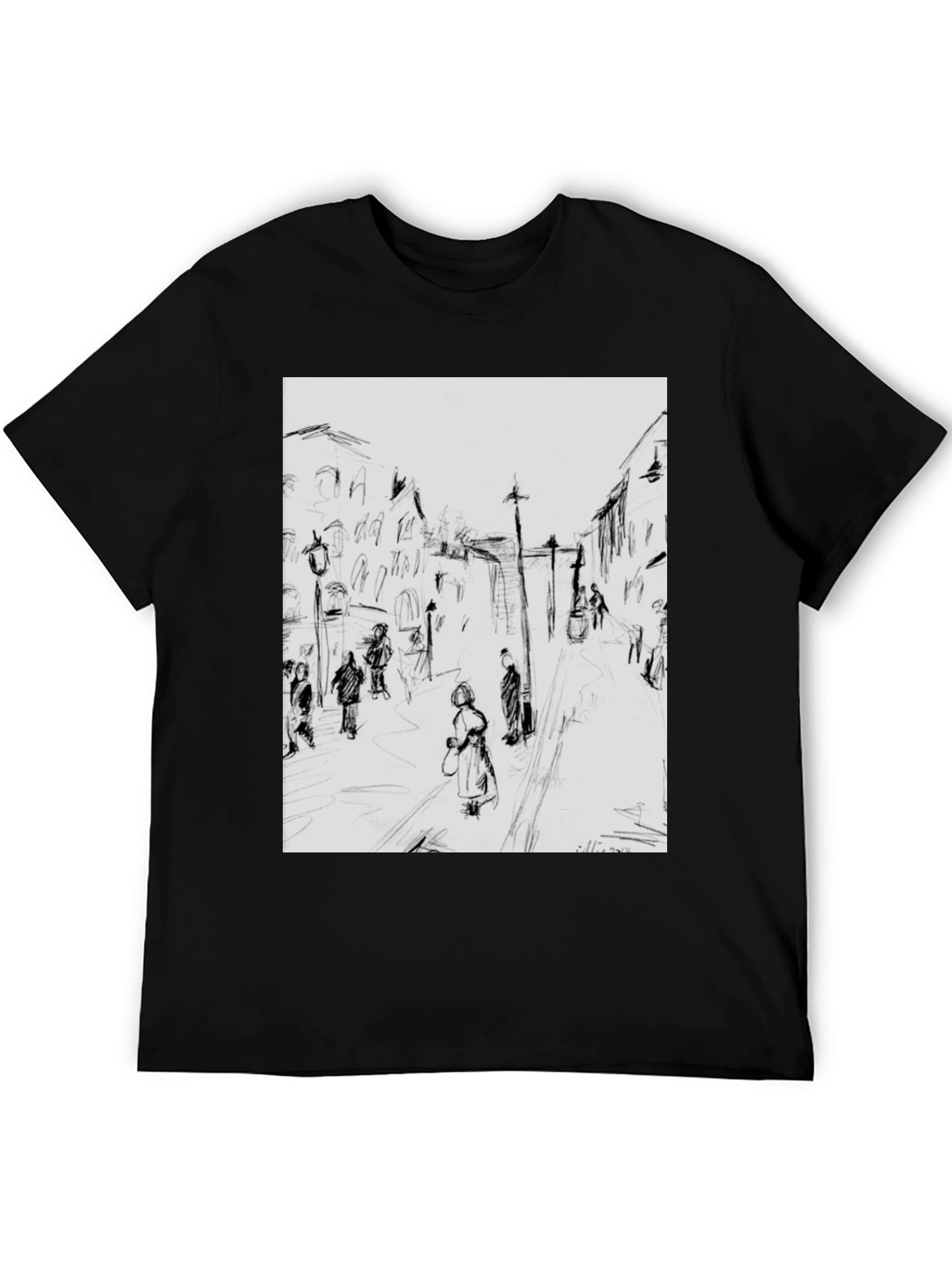 City Sketch Graphic Tee