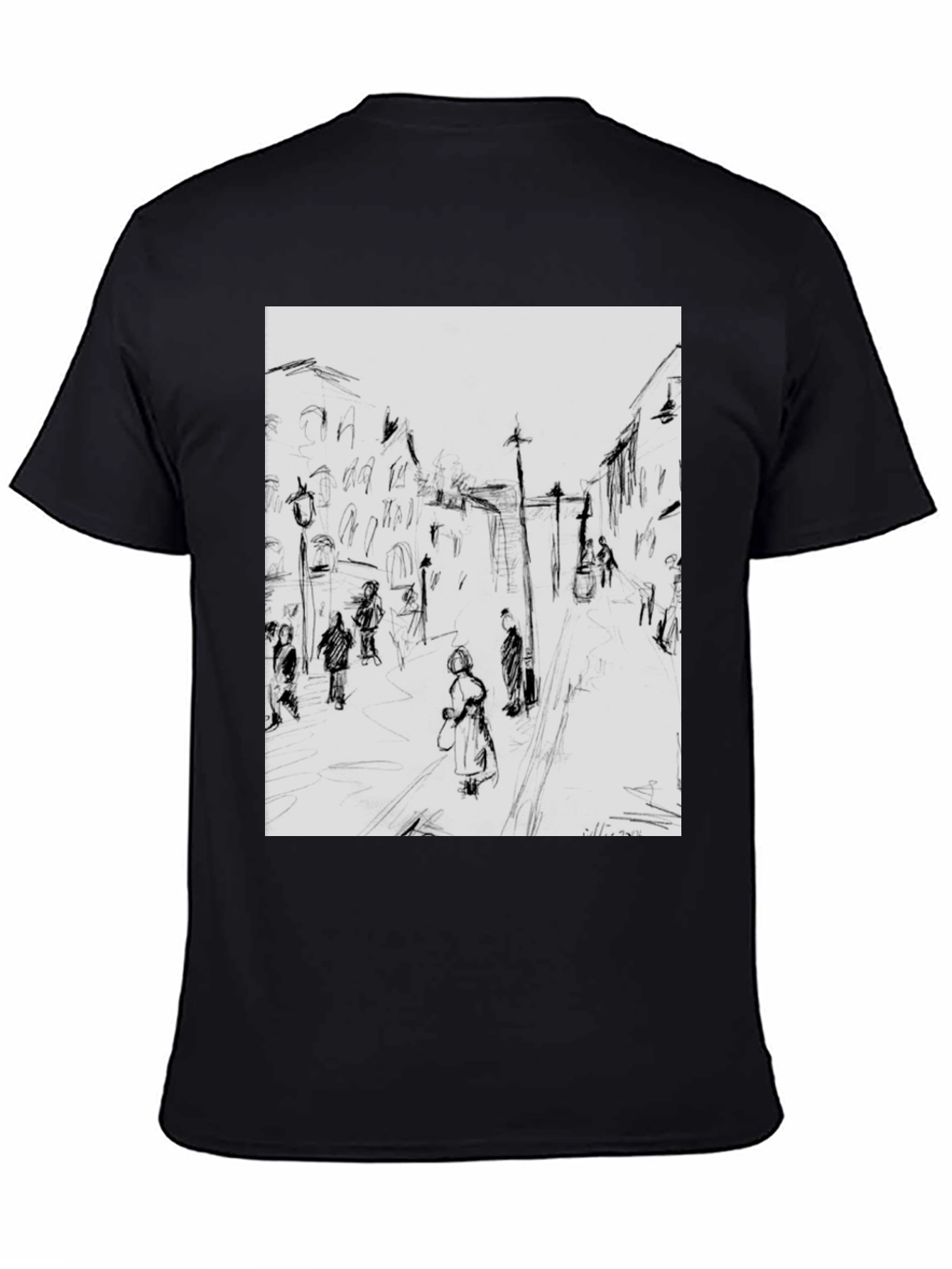 City Sketch Graphic Tee