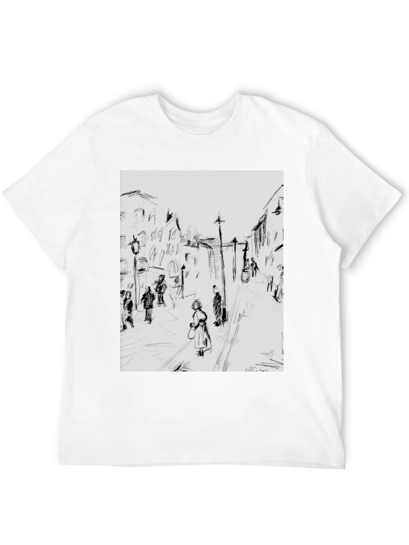 City Sketch Graphic Tee