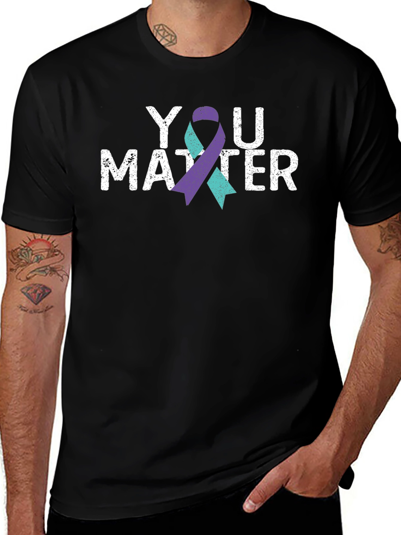 You Matter T-Shirt - Suicide Prevention Awareness