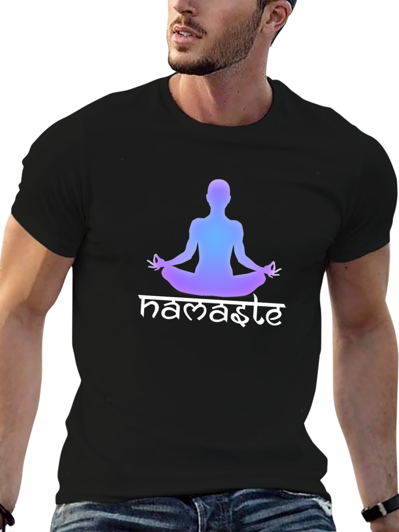 Namaste Yoga T-Shirt - Meditate in Style