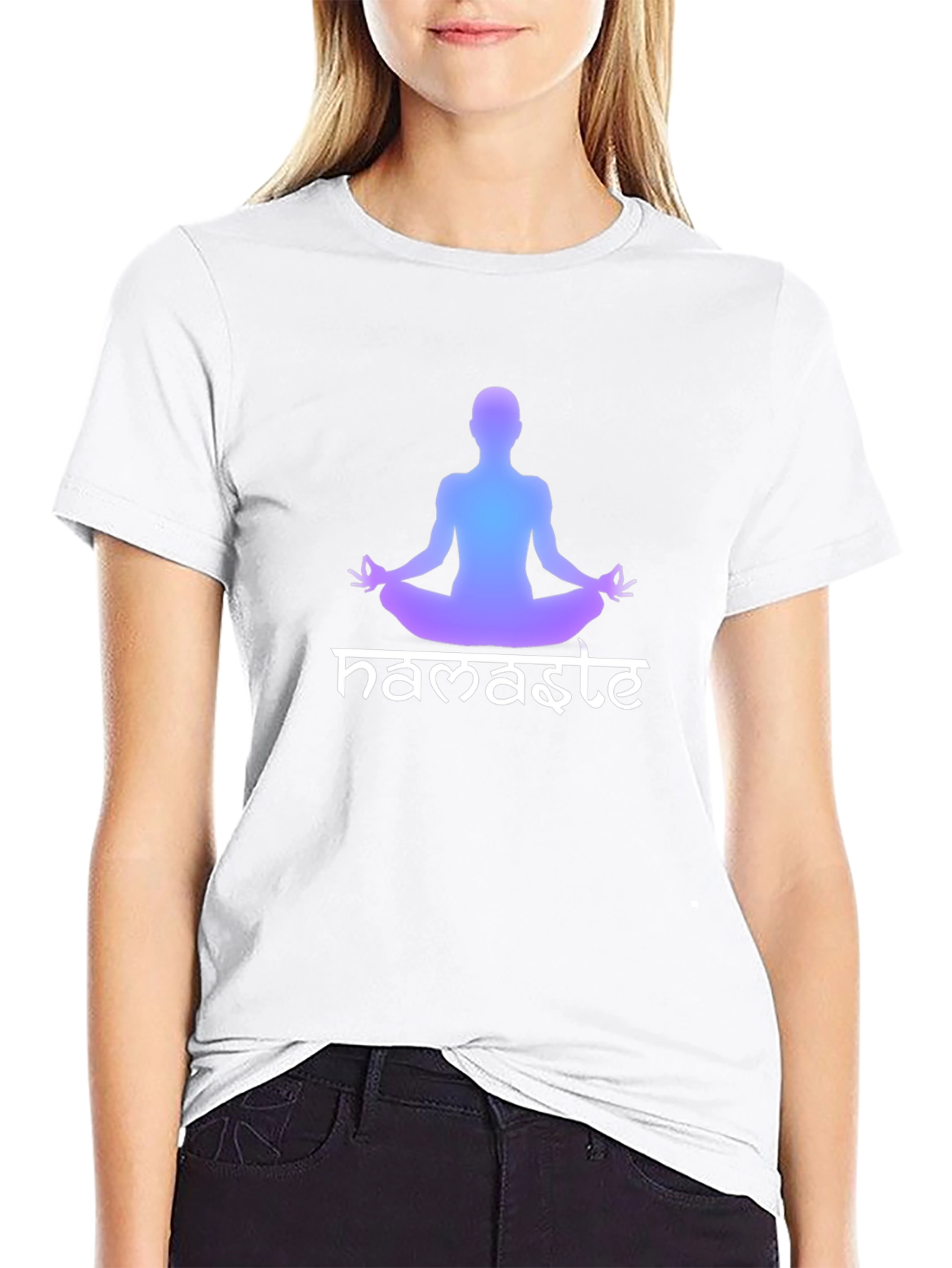 Namaste Yoga T-Shirt - Meditate in Style