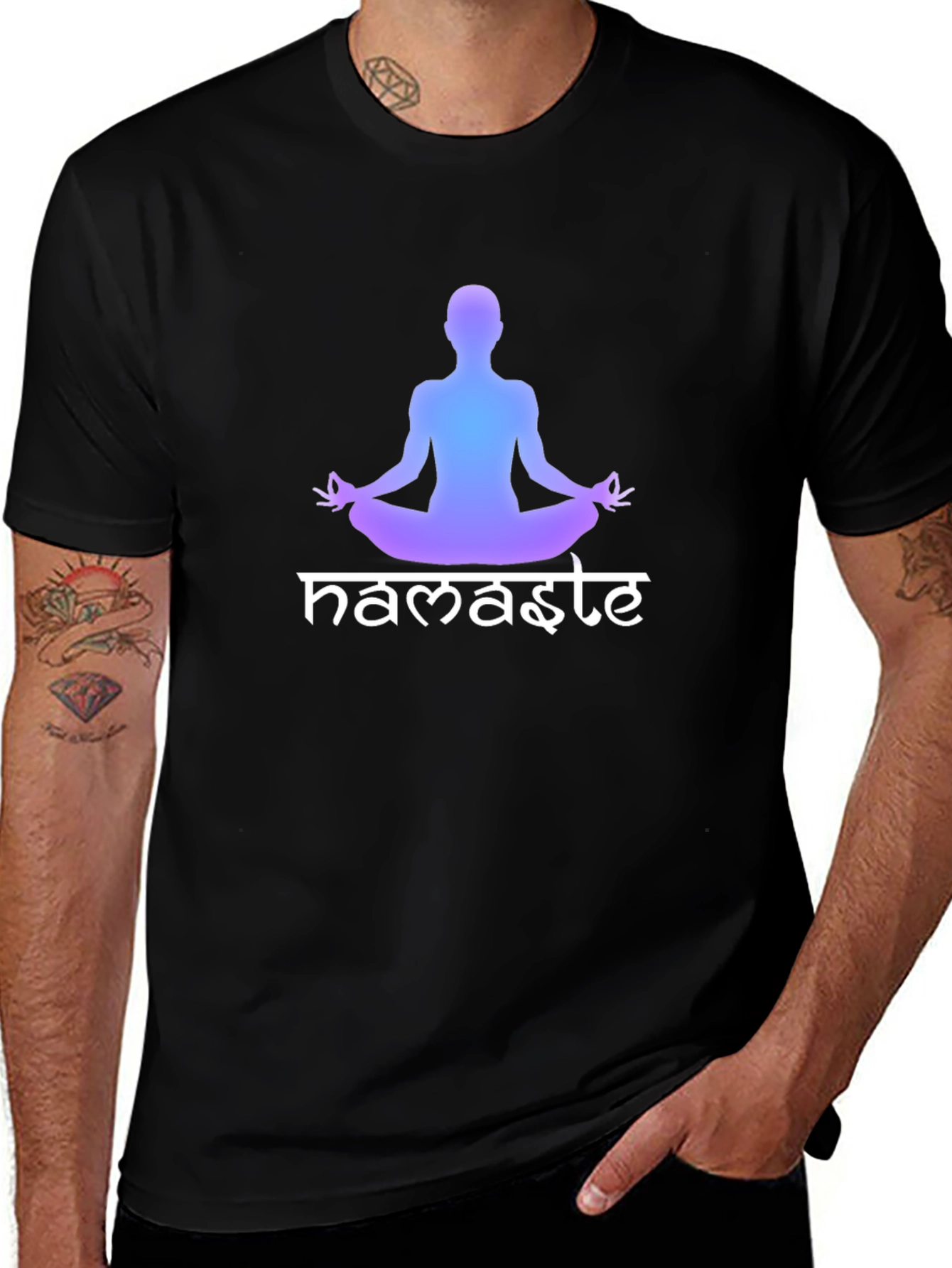 Namaste Yoga T-Shirt - Meditate in Style
