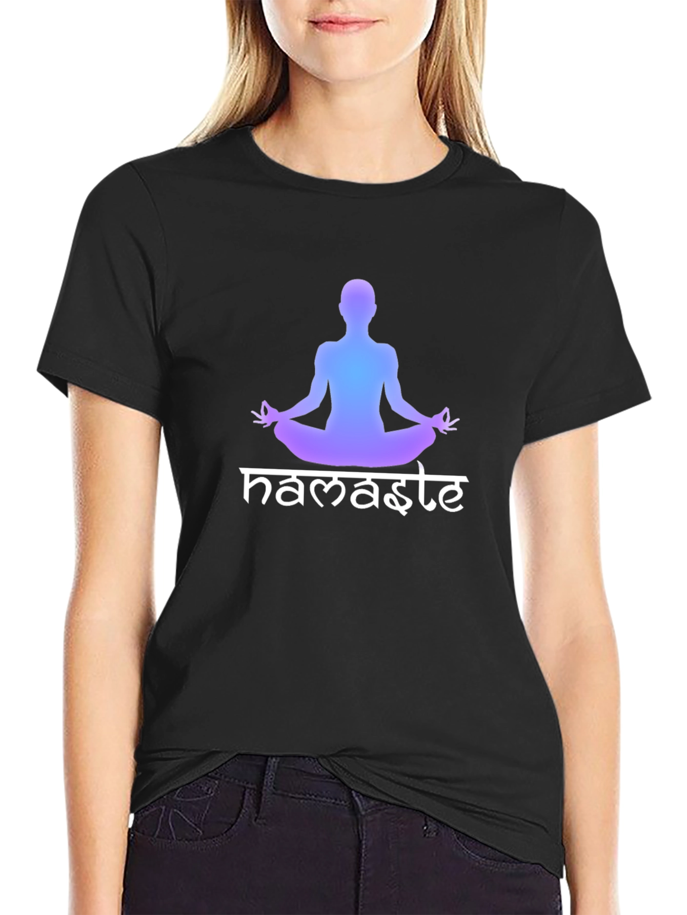 Namaste Yoga T-Shirt - Meditate in Style