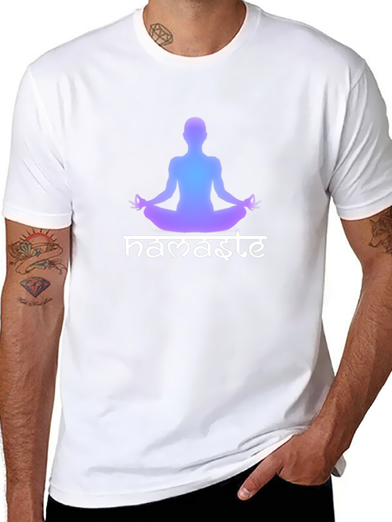 Namaste Yoga T-Shirt - Meditate in Style