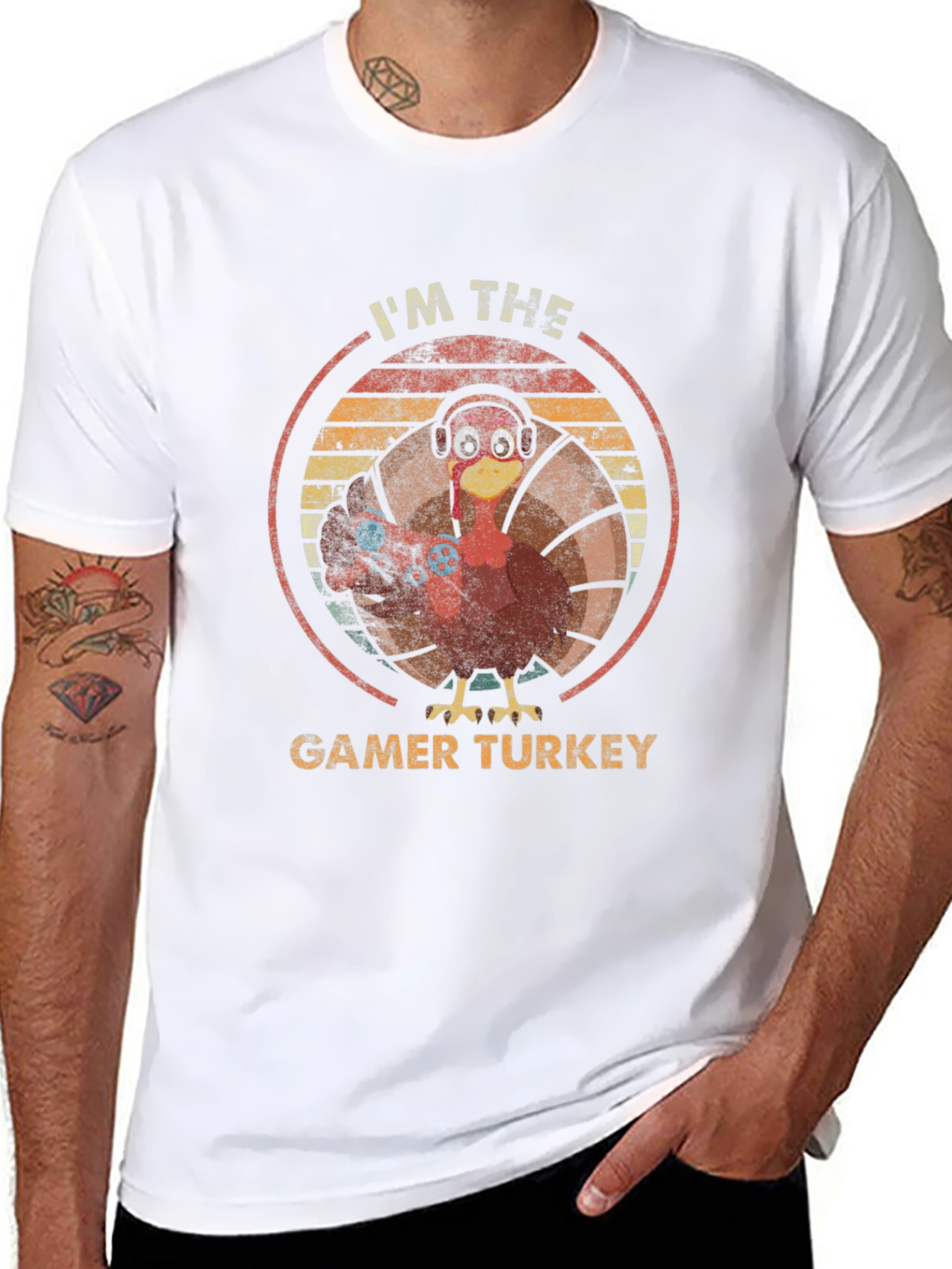 Gamer Turkey T-Shirt