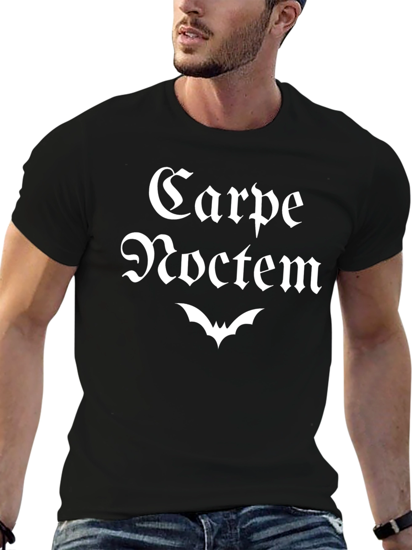 Carpe Noctem Bat T-Shirt - Seize the Night!