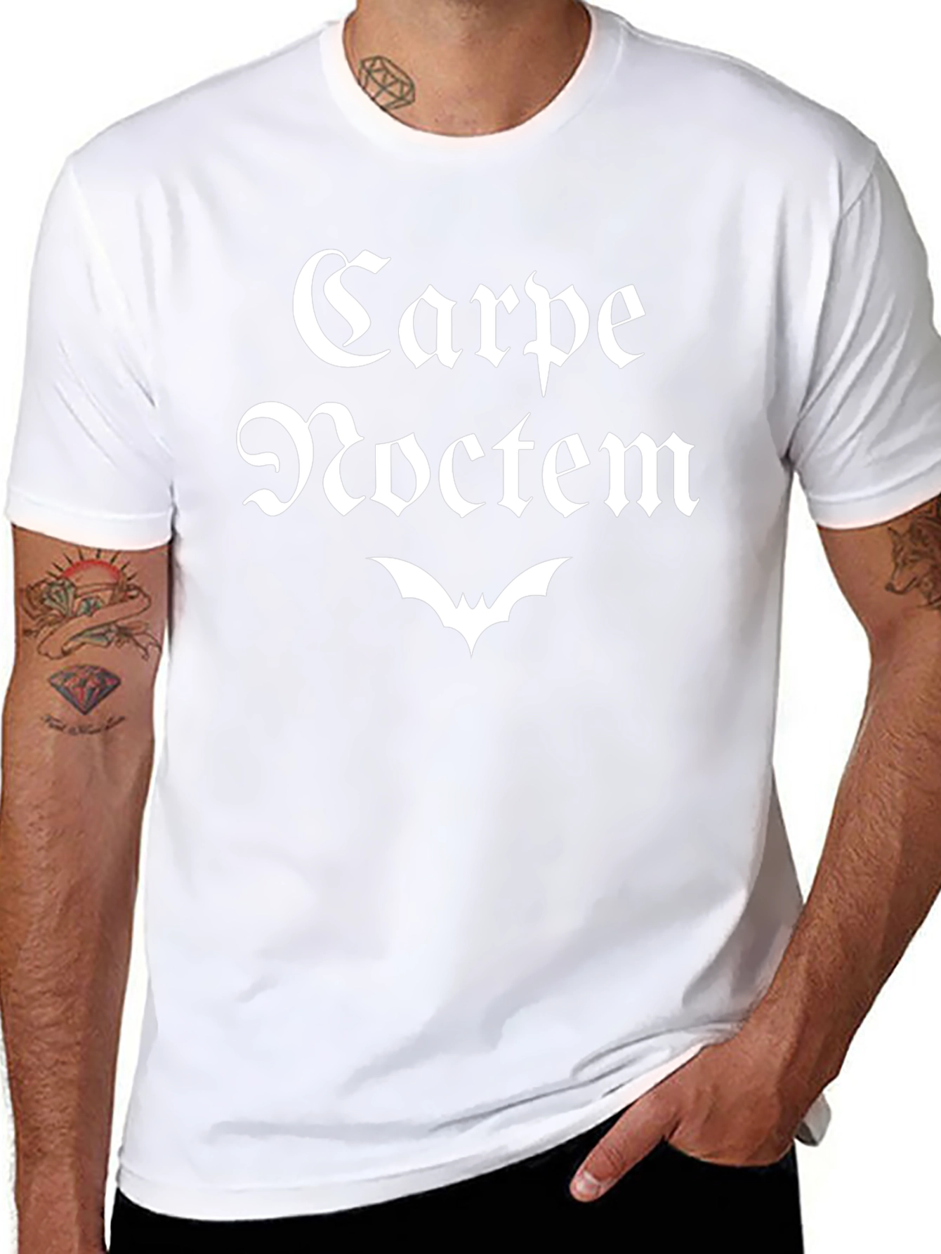 Carpe Noctem Bat T-Shirt - Seize the Night!
