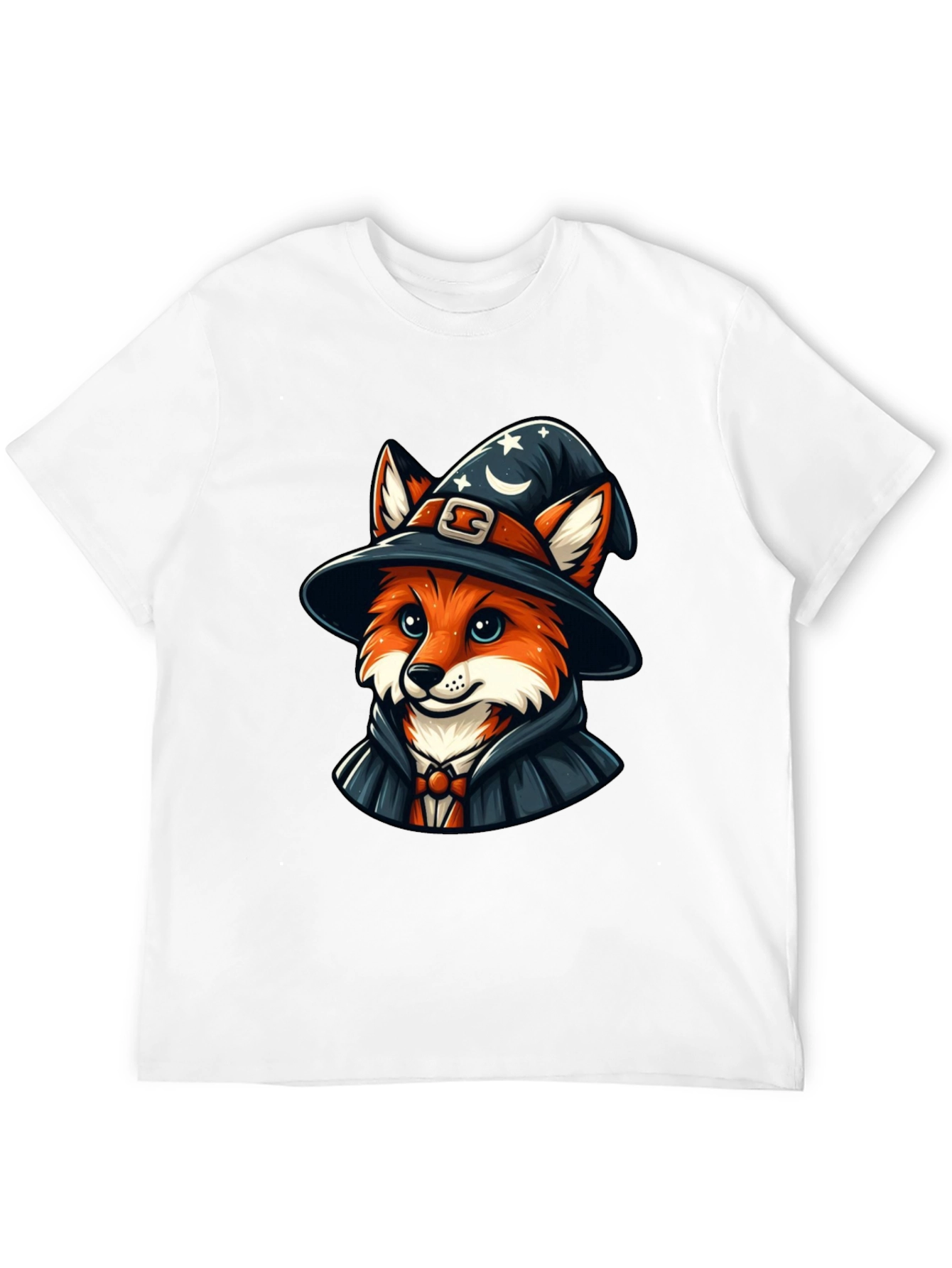Wizard Fox Graphic T-Shirt