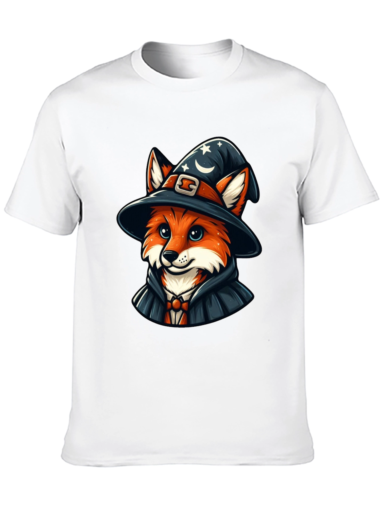Wizard Fox Graphic T-Shirt