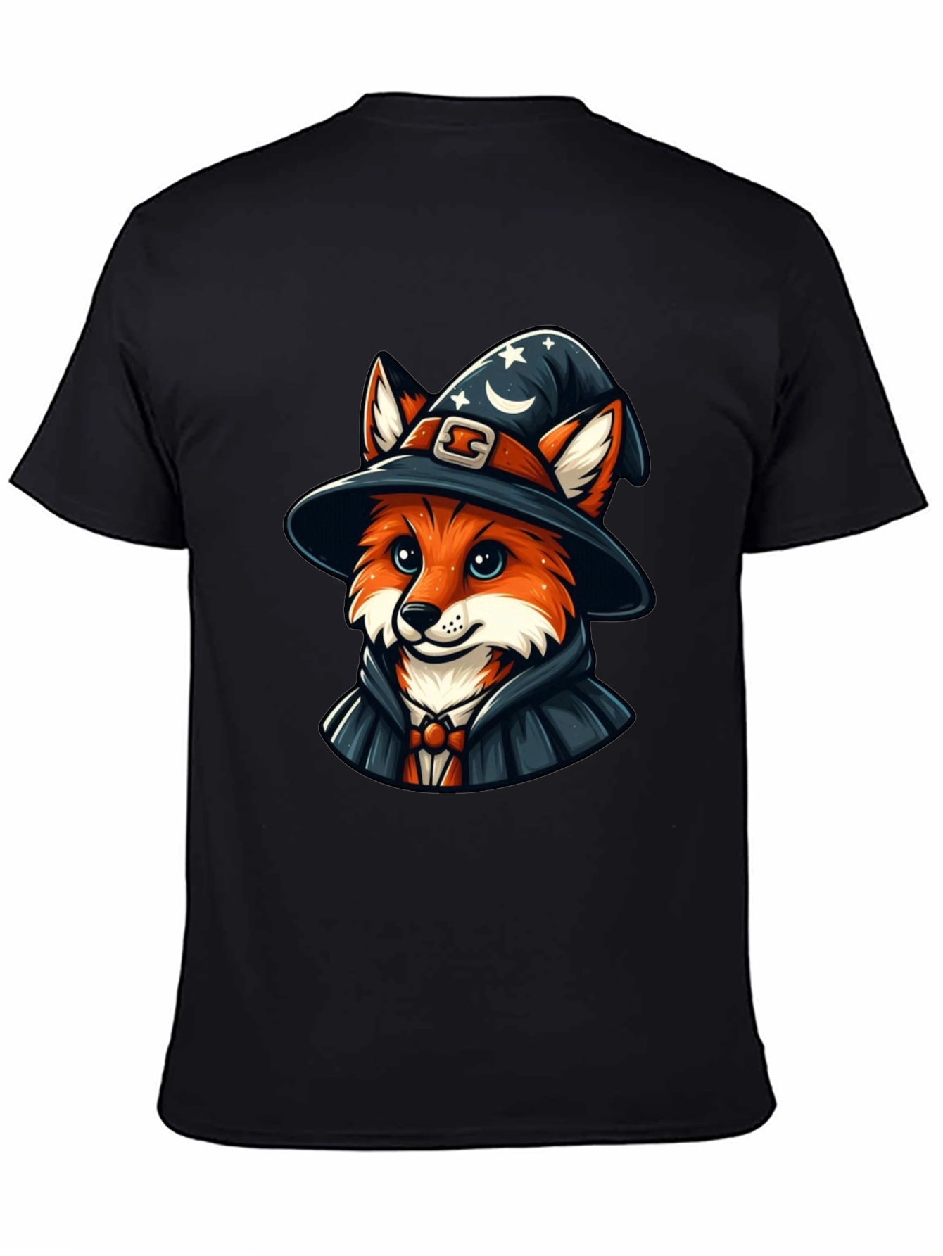 Wizard Fox Graphic T-Shirt