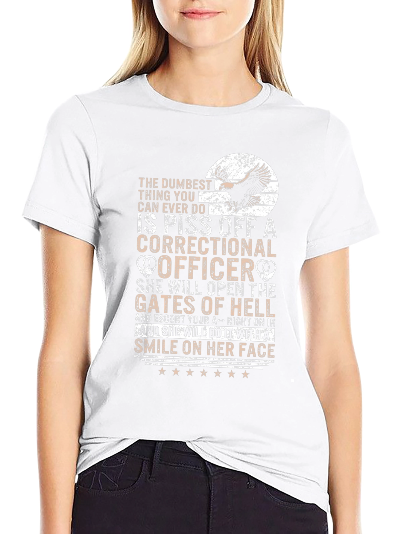 Correctional Officer T-Shirt: Gates of Hell