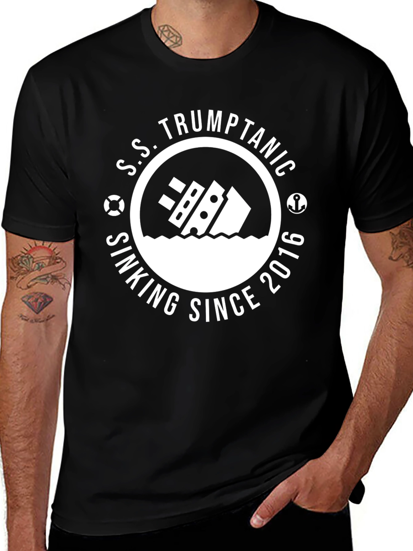 S.S. Trumptanic T-Shirt - Sinking Since 2016