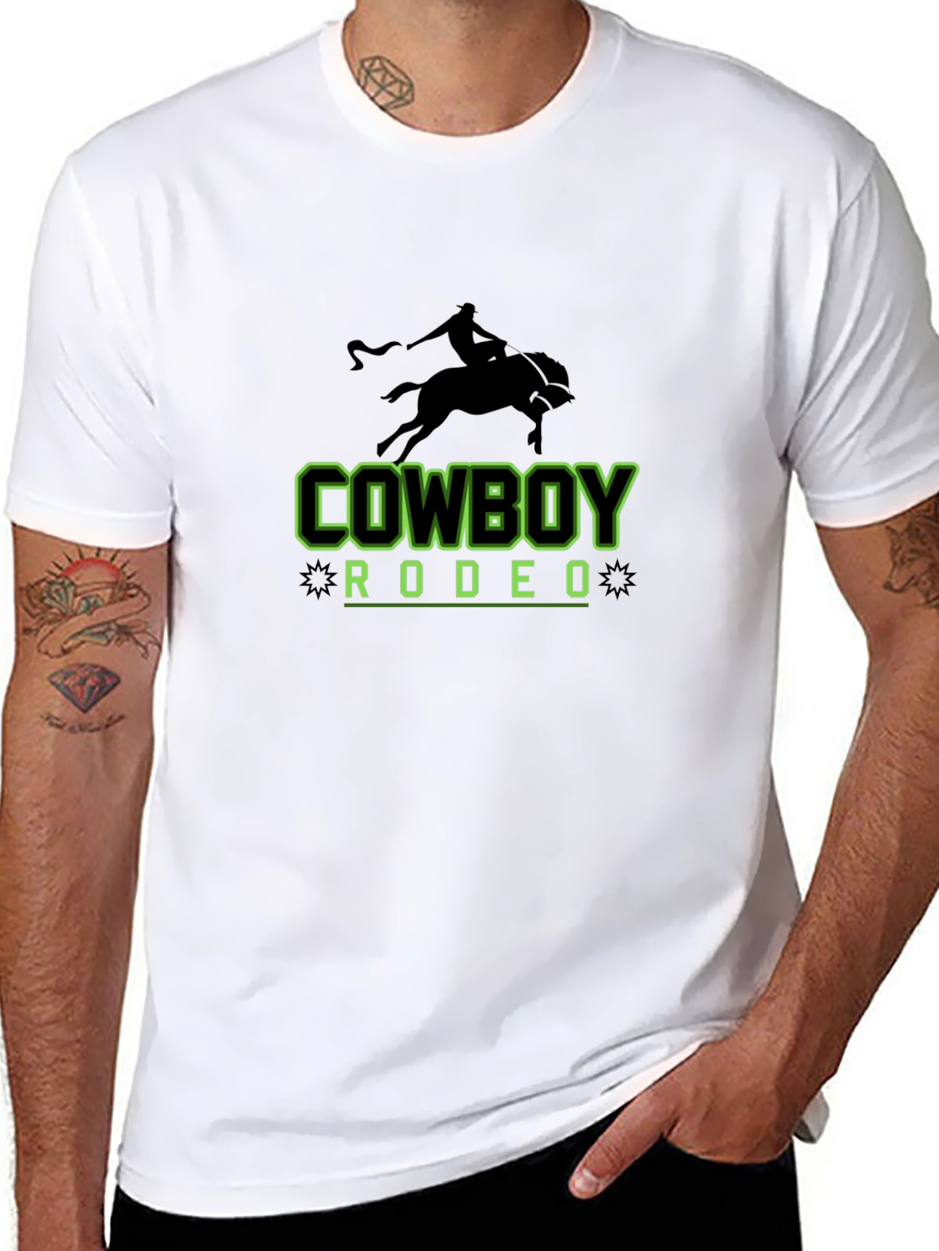 Cowboy Rodeo Graphic T-Shirt