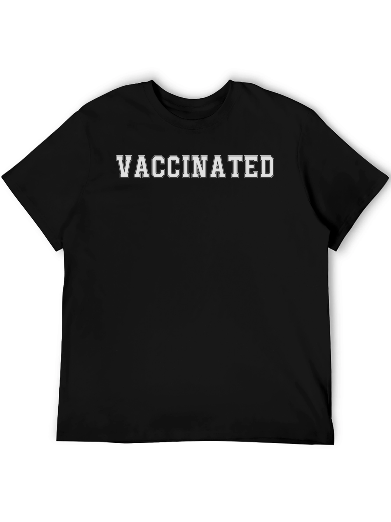 Vaccinated Graphic Tee -  Modern Unisex Fit