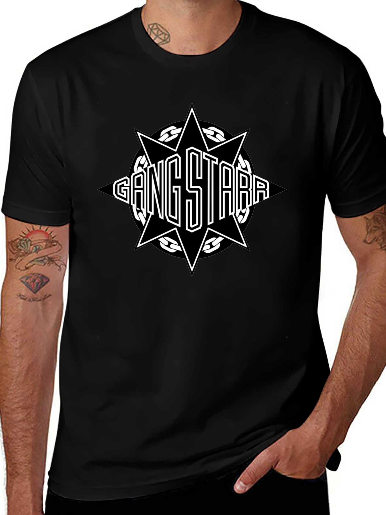 Gang Starr Graphic T-Shirt - Black