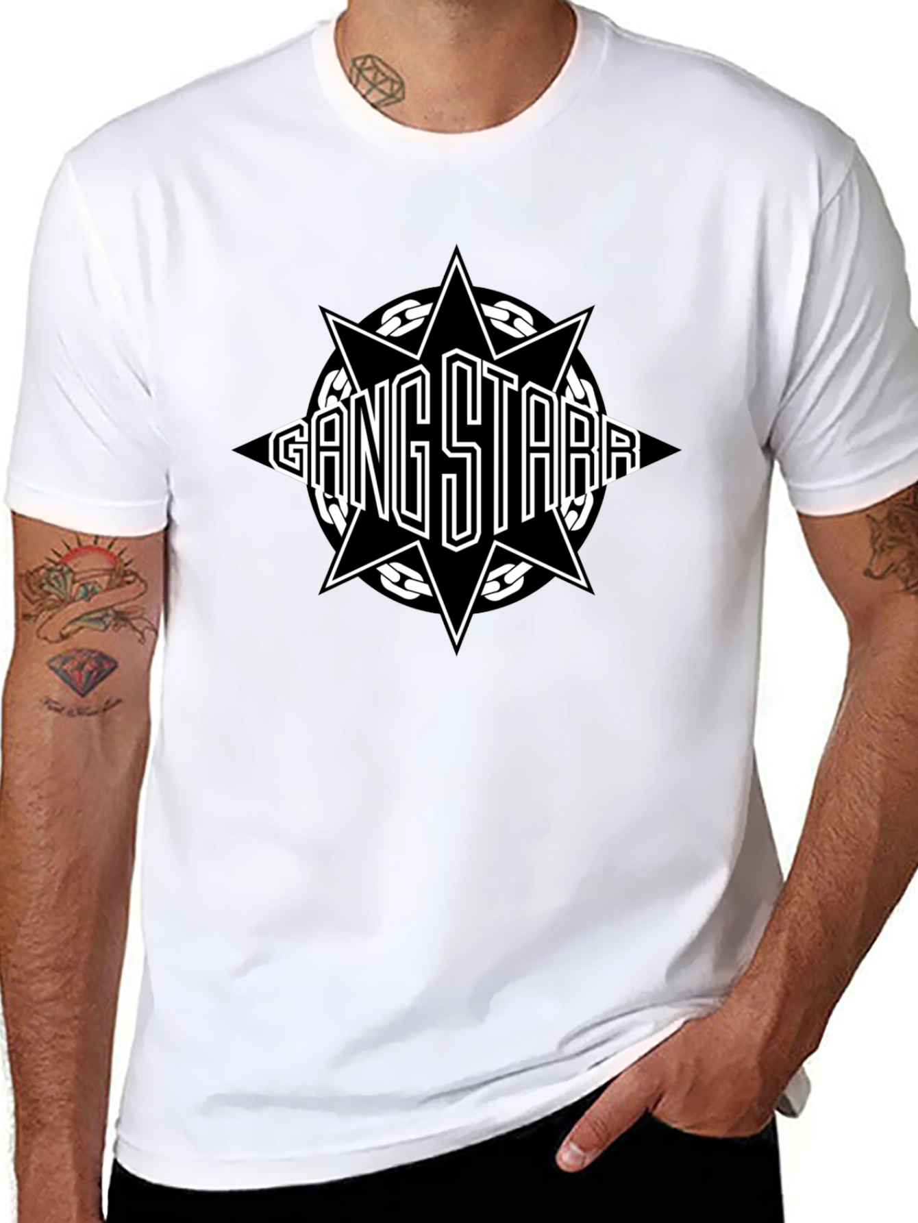 Gang Starr Graphic T-Shirt - Black