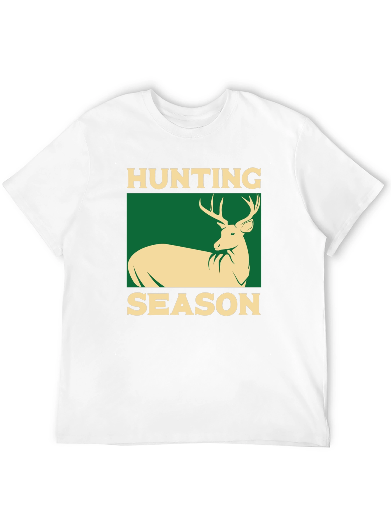 Hunting Season Black Graphic T-Shirt