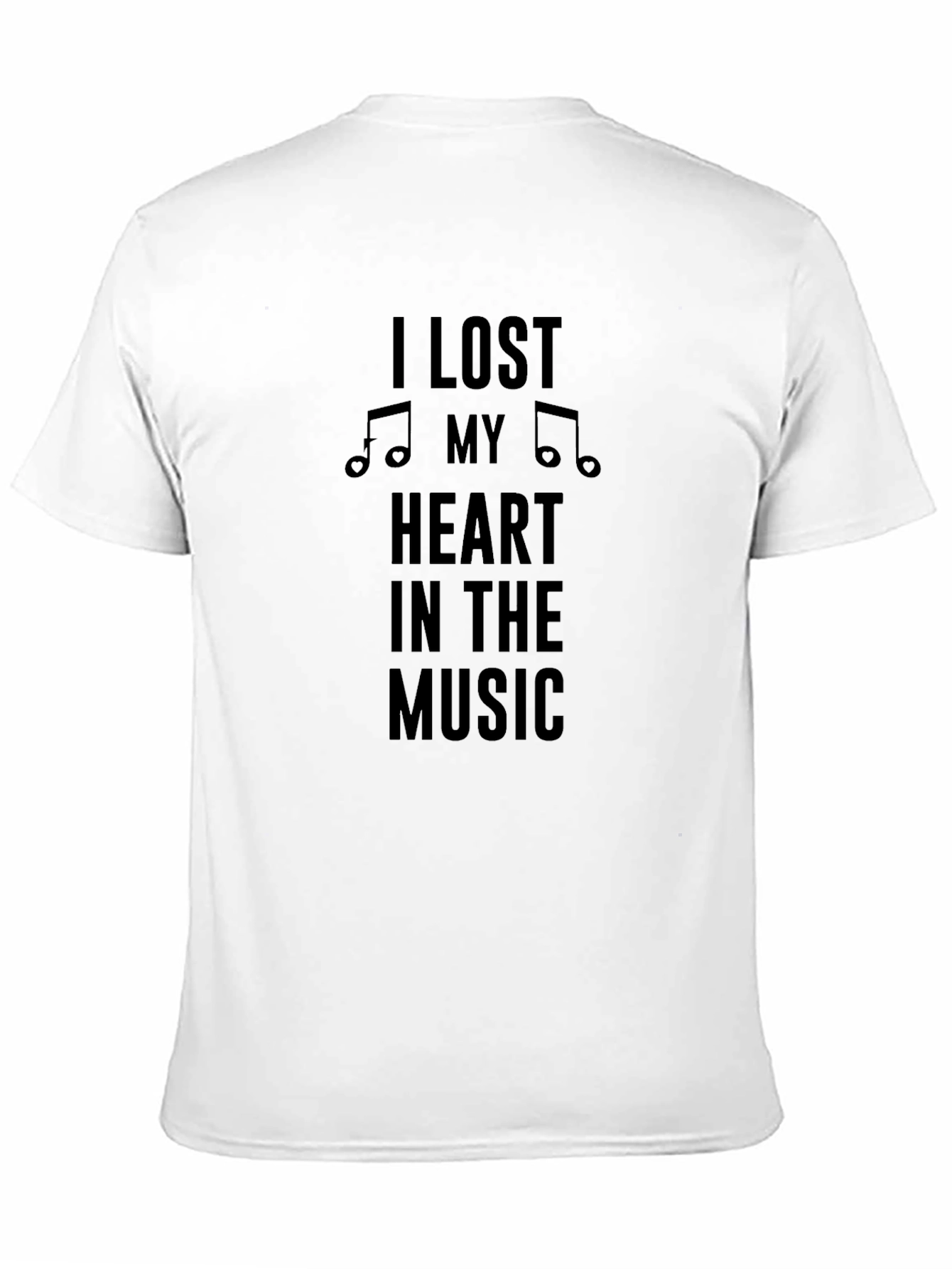 Music Lover T-Shirt: I Lost My Heart