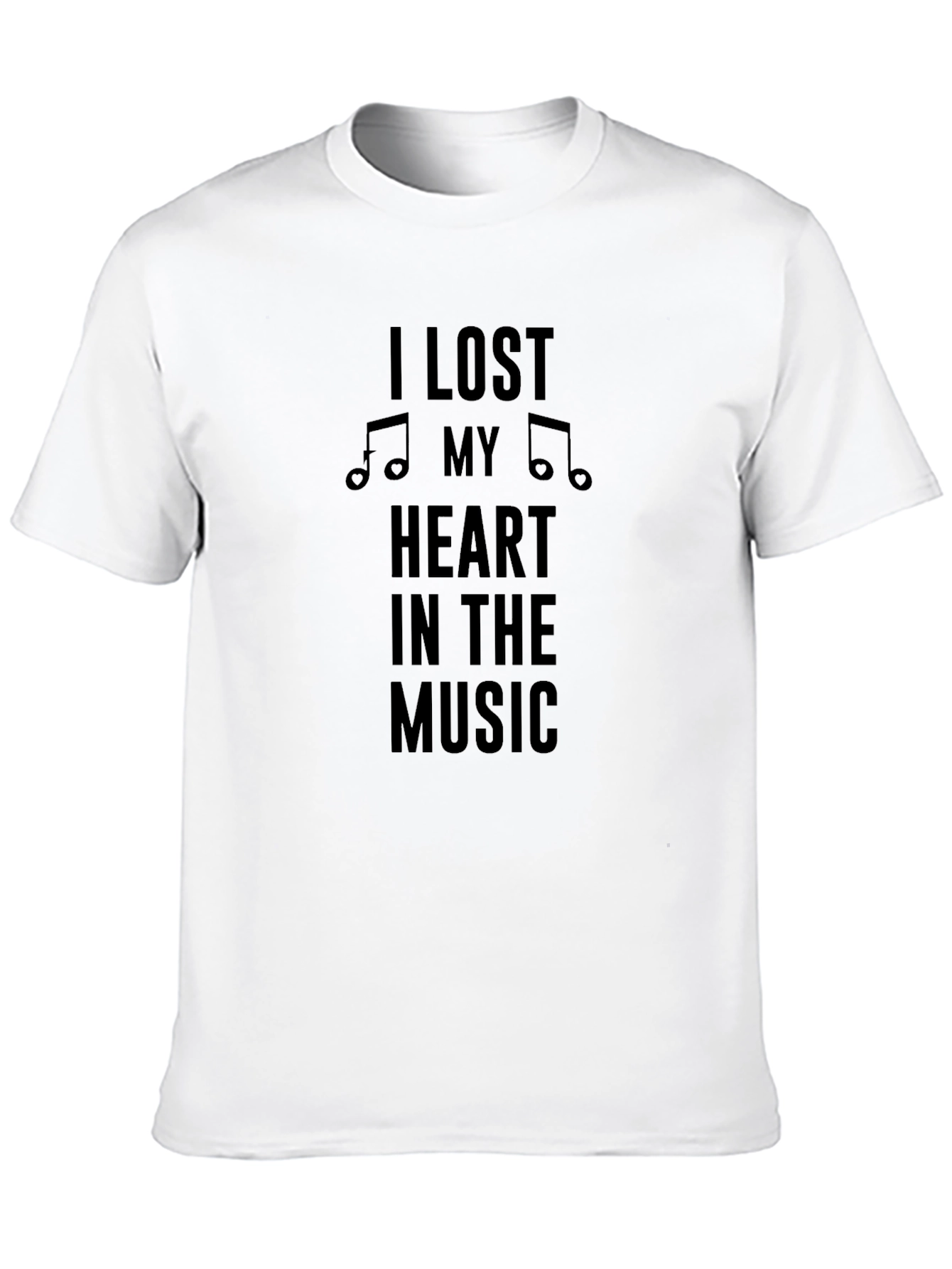 Music Lover T-Shirt: I Lost My Heart
