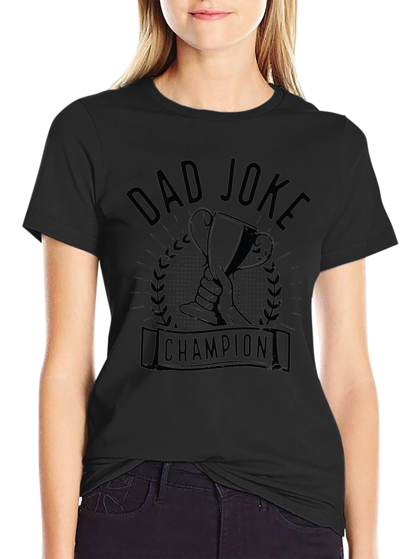 Dad Joke Champion Graphic T-Shirt