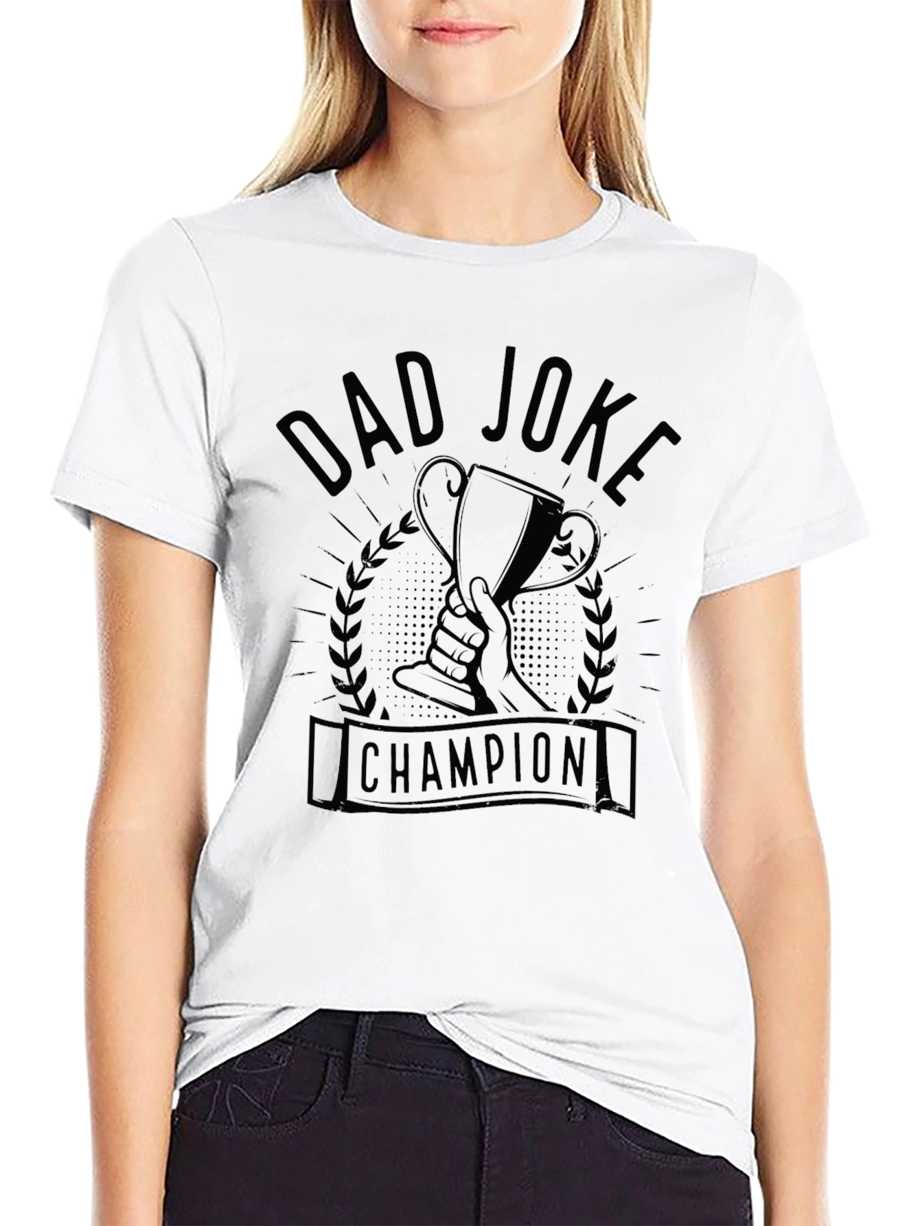 Dad Joke Champion Graphic T-Shirt