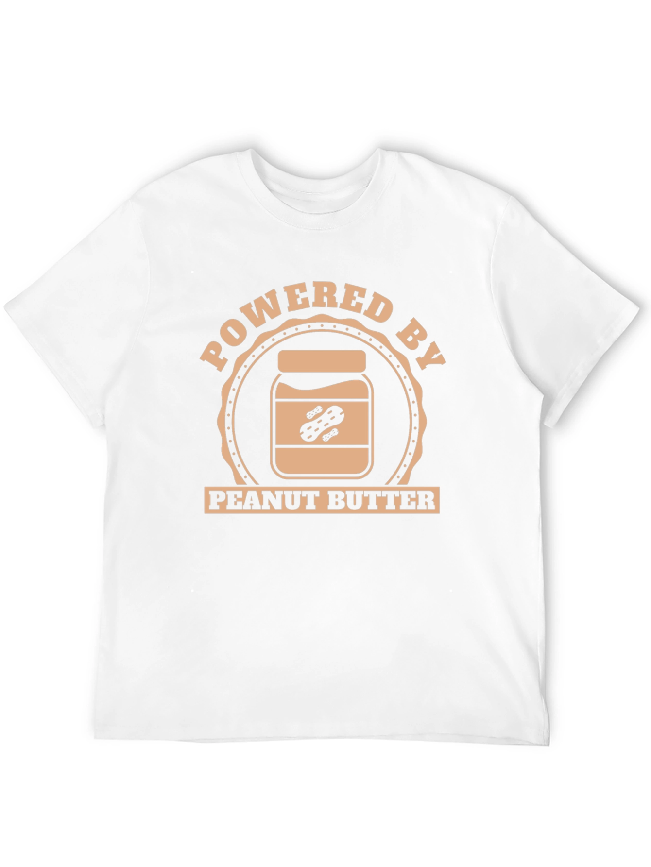 Peanut Butter Powered Black T-Shirt