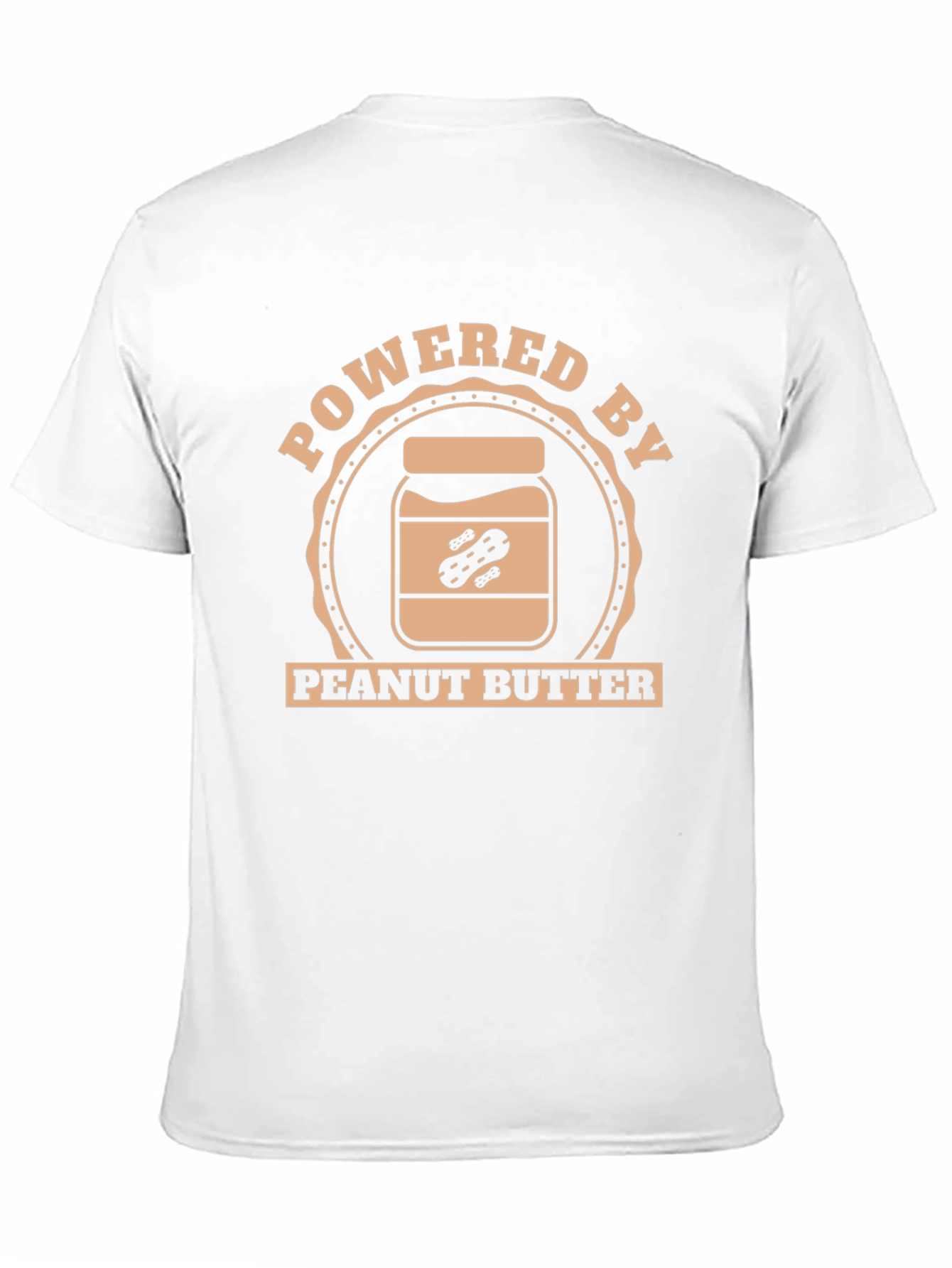 Peanut Butter Powered Black T-Shirt