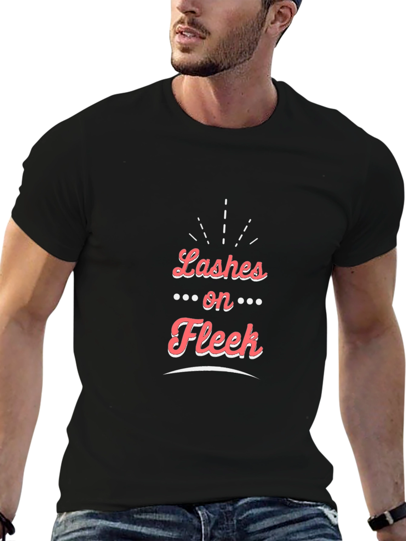 Lashes On Fleek Graphic Tee - Stylish & Trendy