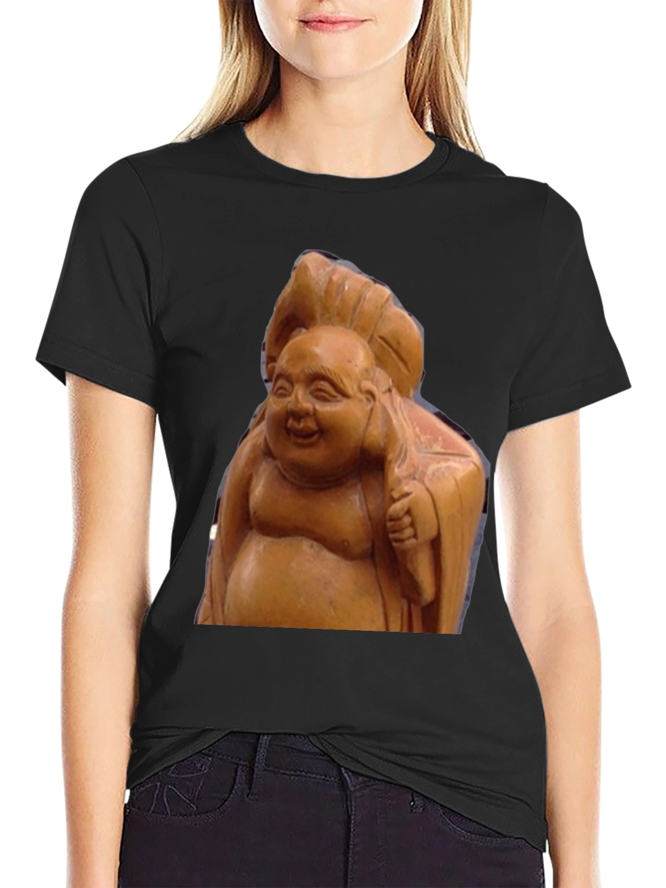 Buddha Graphic Tee - Lucky Buddha T-Shirt