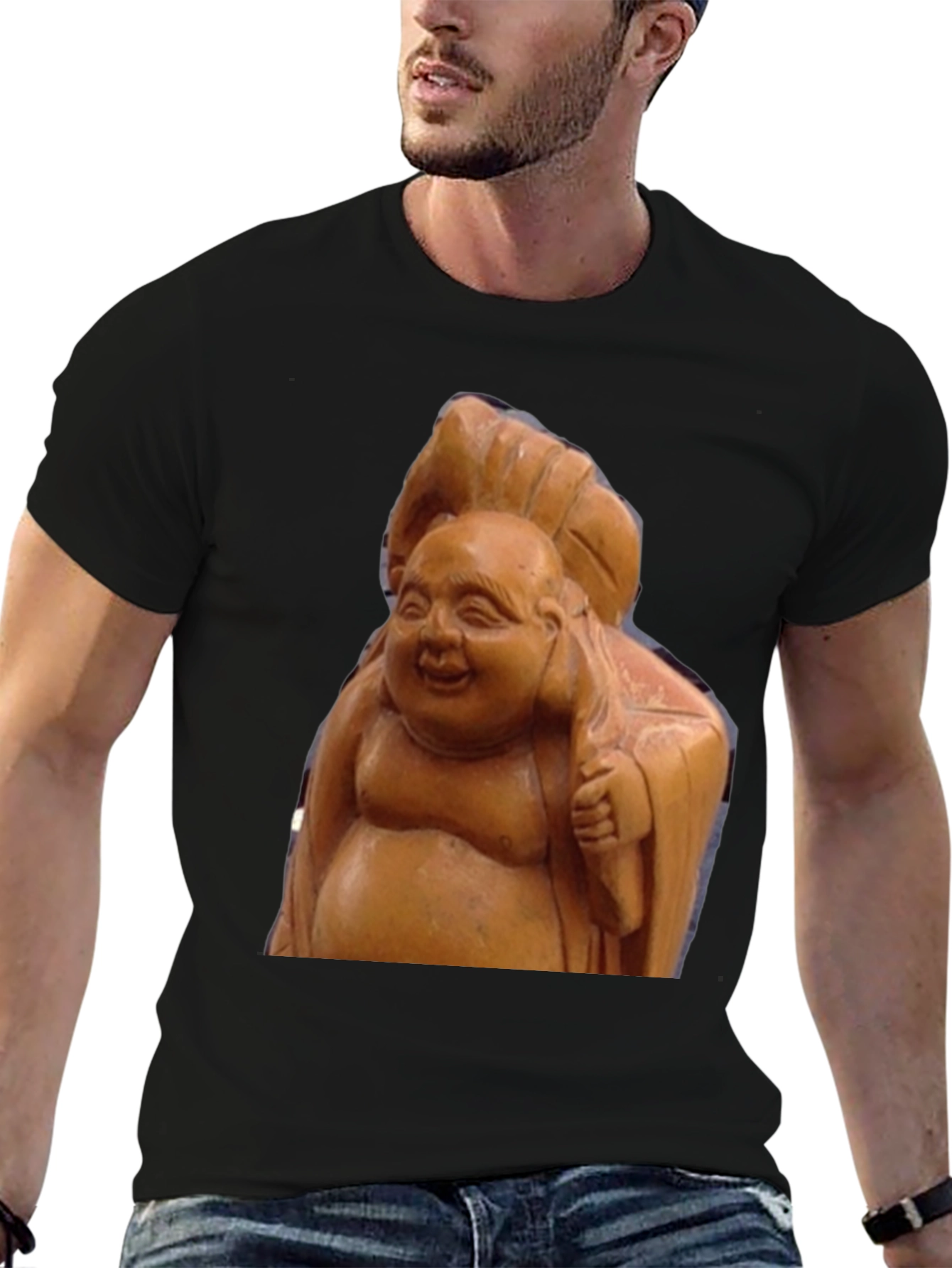 Buddha Graphic Tee - Lucky Buddha T-Shirt
