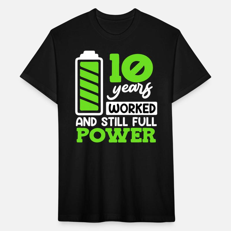 10 Years Worked and Still Full Power