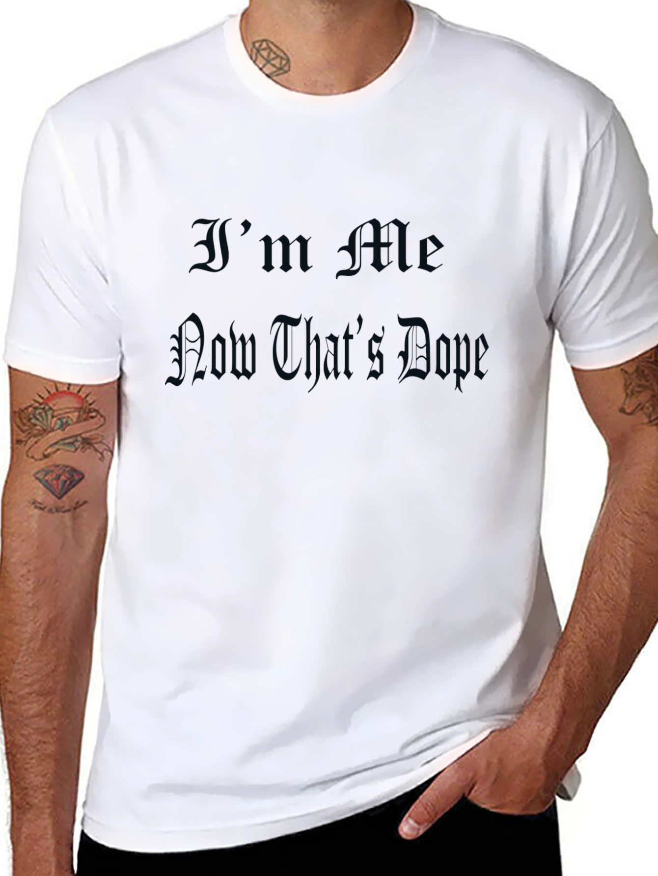 Im Me Now Thats Done Black T-Shirt
