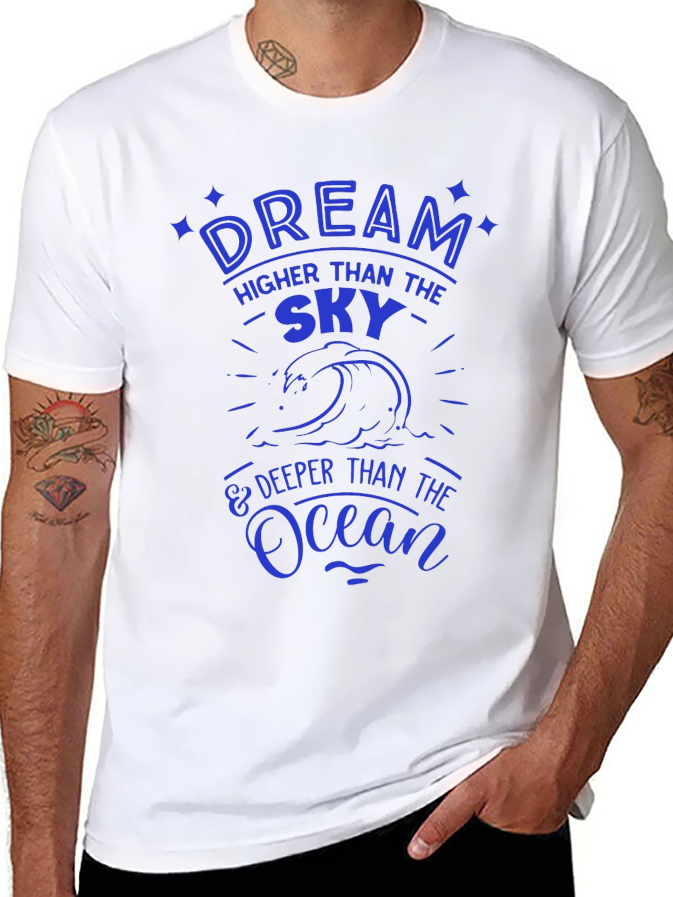 Dream Higher T-Shirt - Ocean Lover Tee