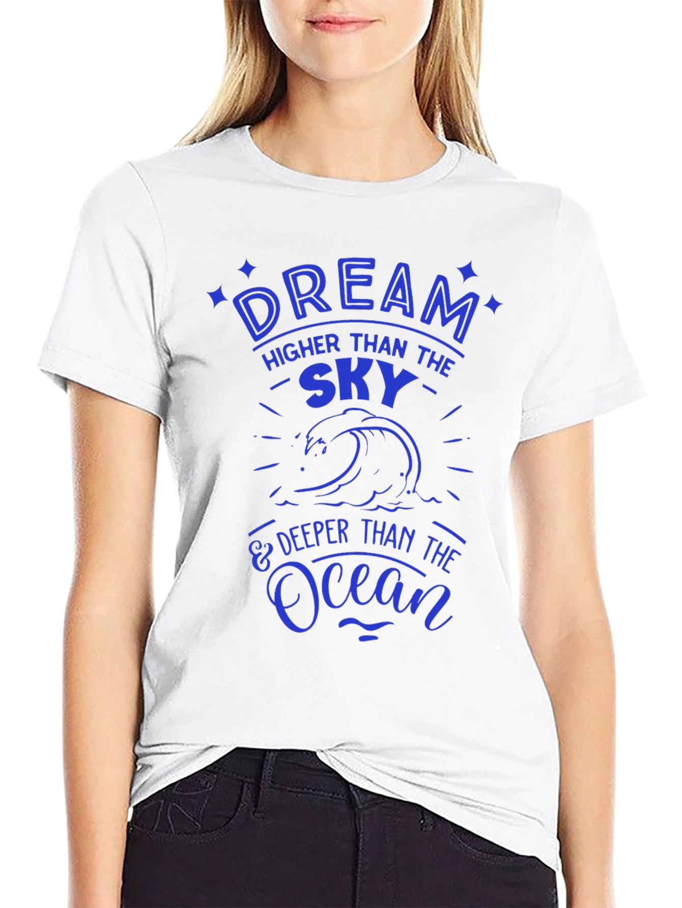 Dream Higher T-Shirt - Ocean Lover Tee