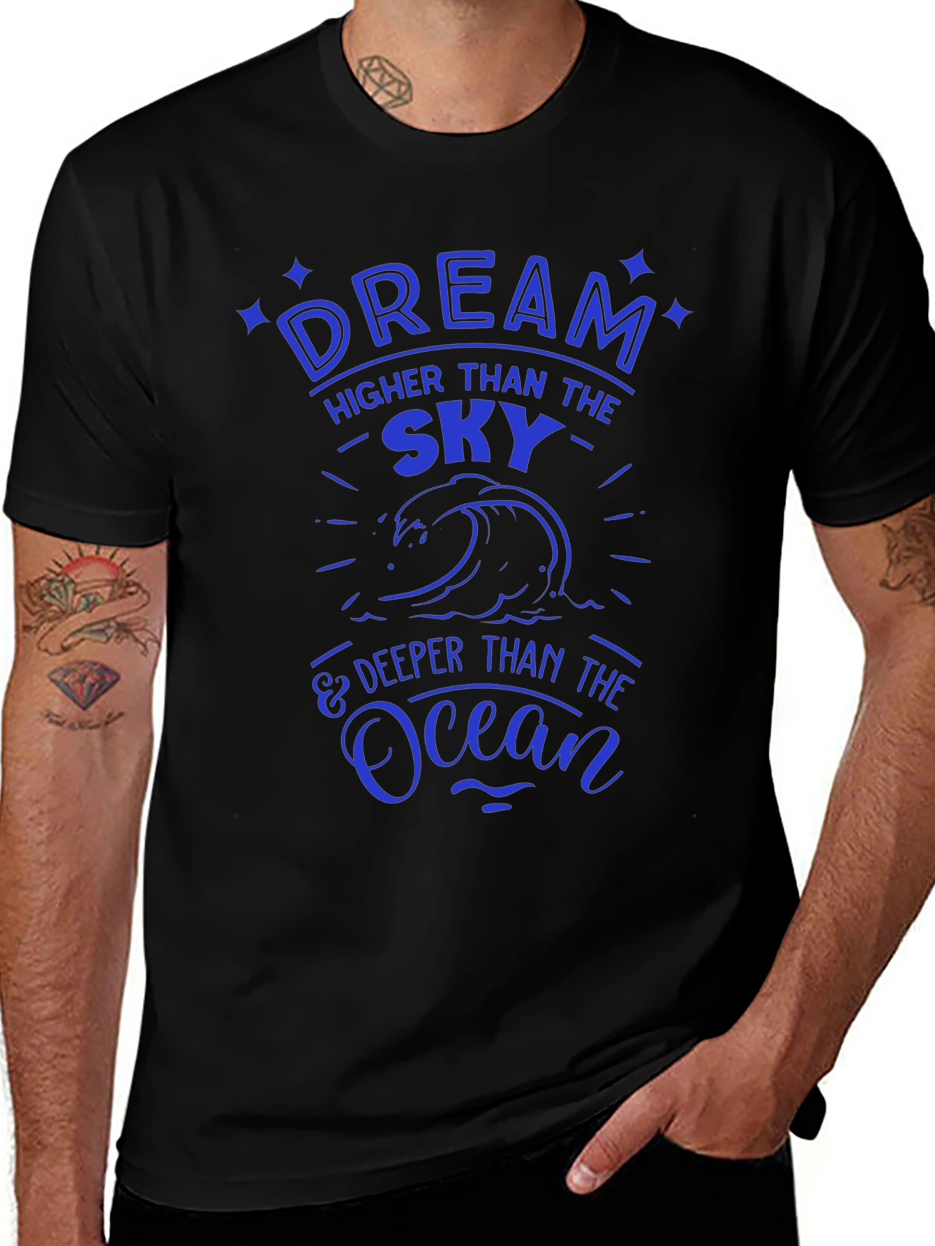 Dream Higher T-Shirt - Ocean Lover Tee