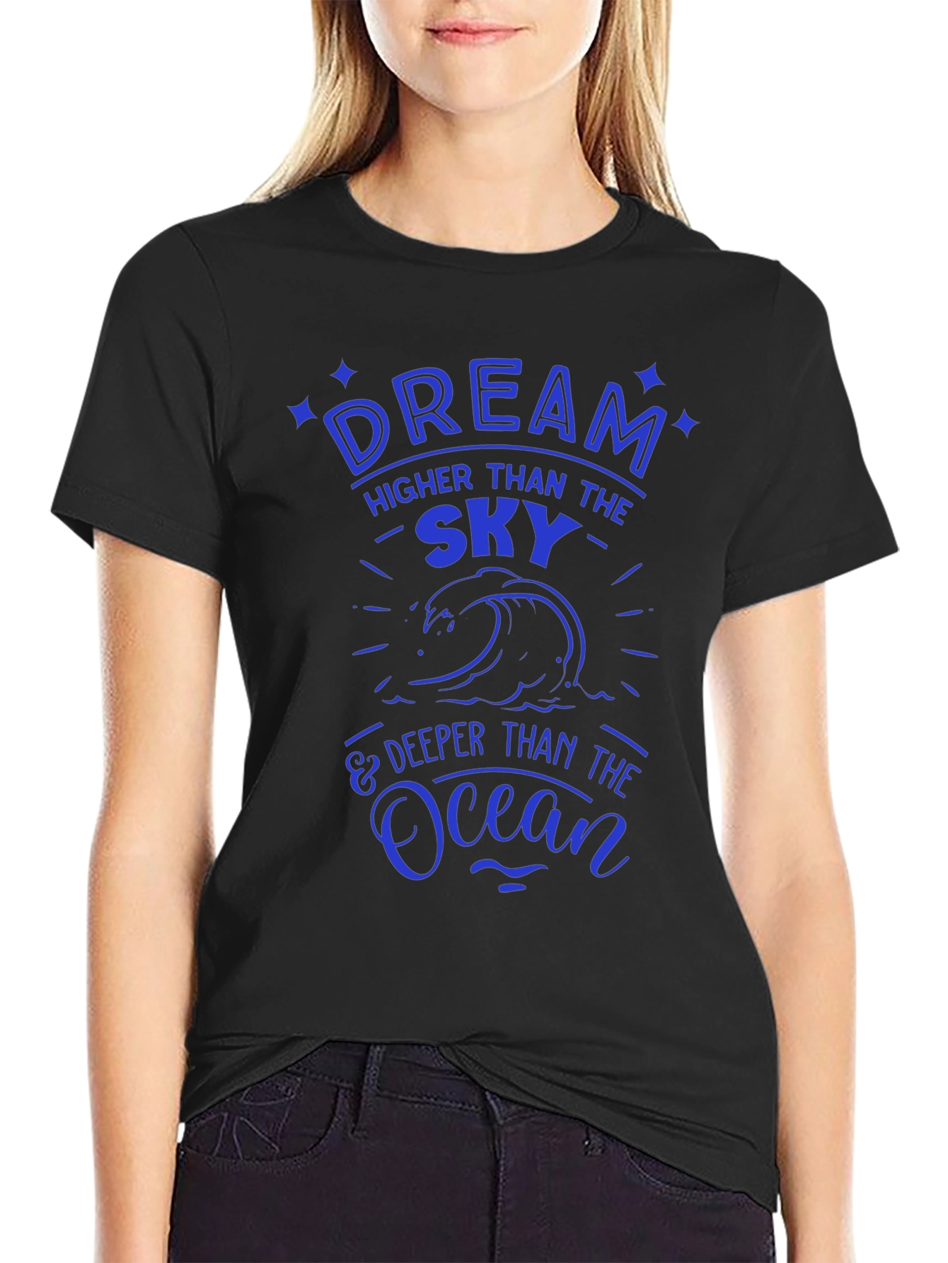 Dream Higher T-Shirt - Ocean Lover Tee