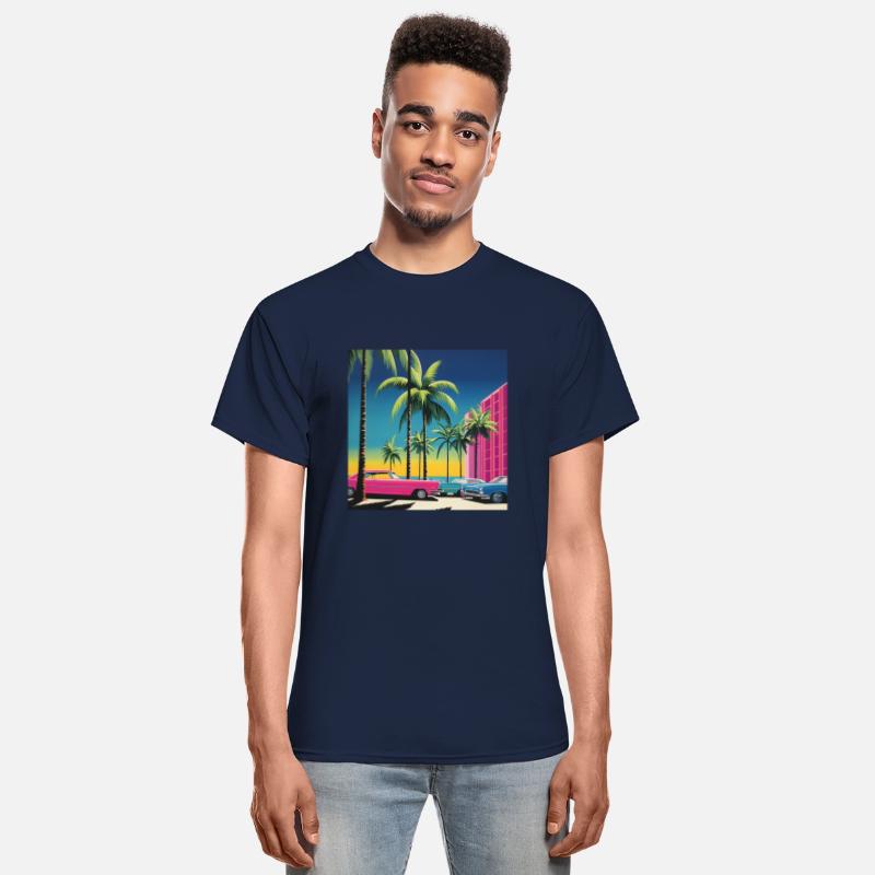 1980s Miami Beach Retro Hiroshi Nagai