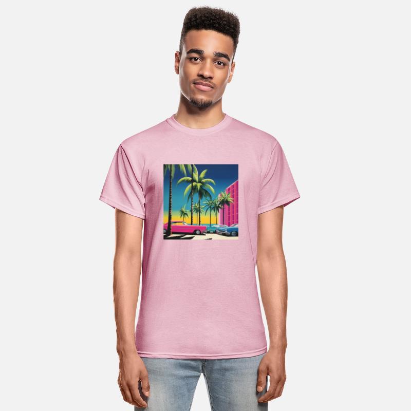 1980s Miami Beach Retro Hiroshi Nagai