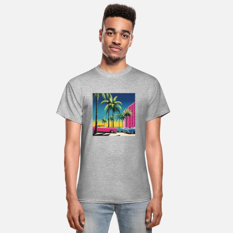 1980s Miami Beach Retro Hiroshi Nagai