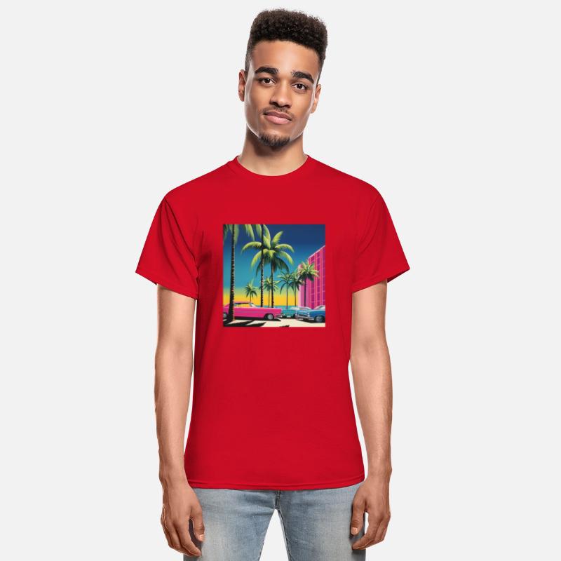 1980s Miami Beach Retro Hiroshi Nagai