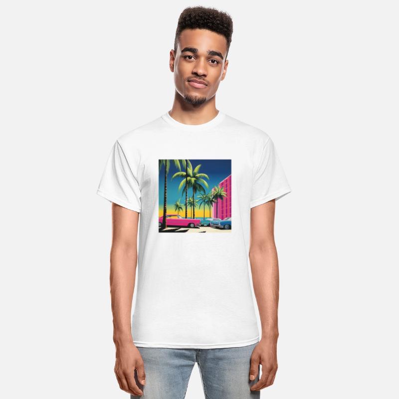 1980s Miami Beach Retro Hiroshi Nagai
