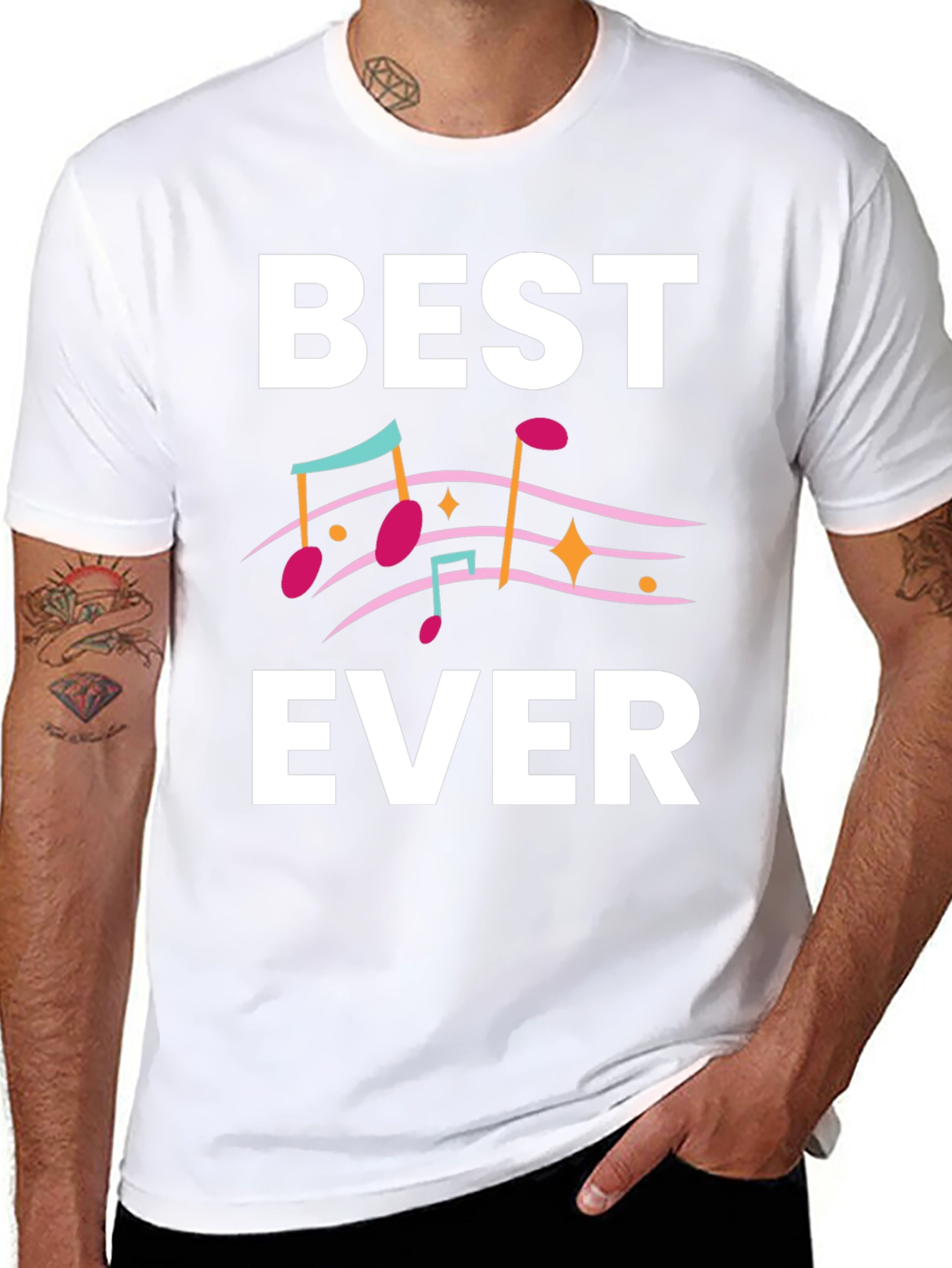 Best Ever Music T-Shirt - Black