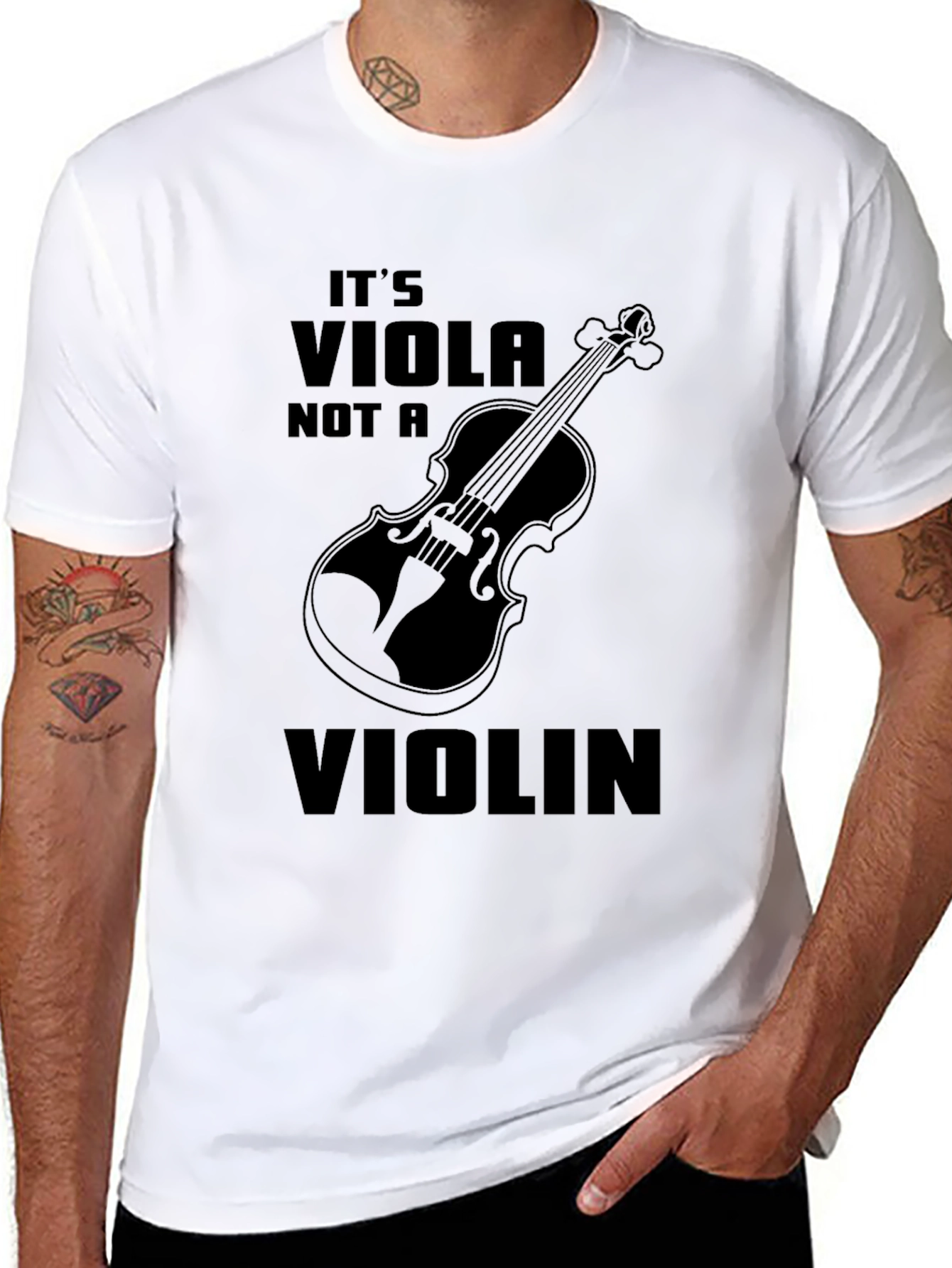 Its a Viola Not a Violin - Musicians T-Shirt