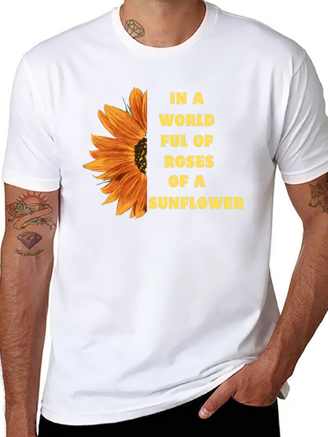 Sunflower T-Shirt - Be a Sunflower