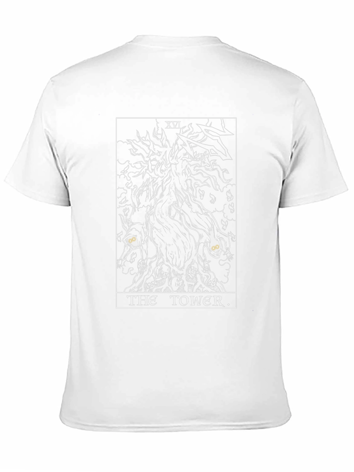 The Tower Tarot Card Graphic T-Shirt