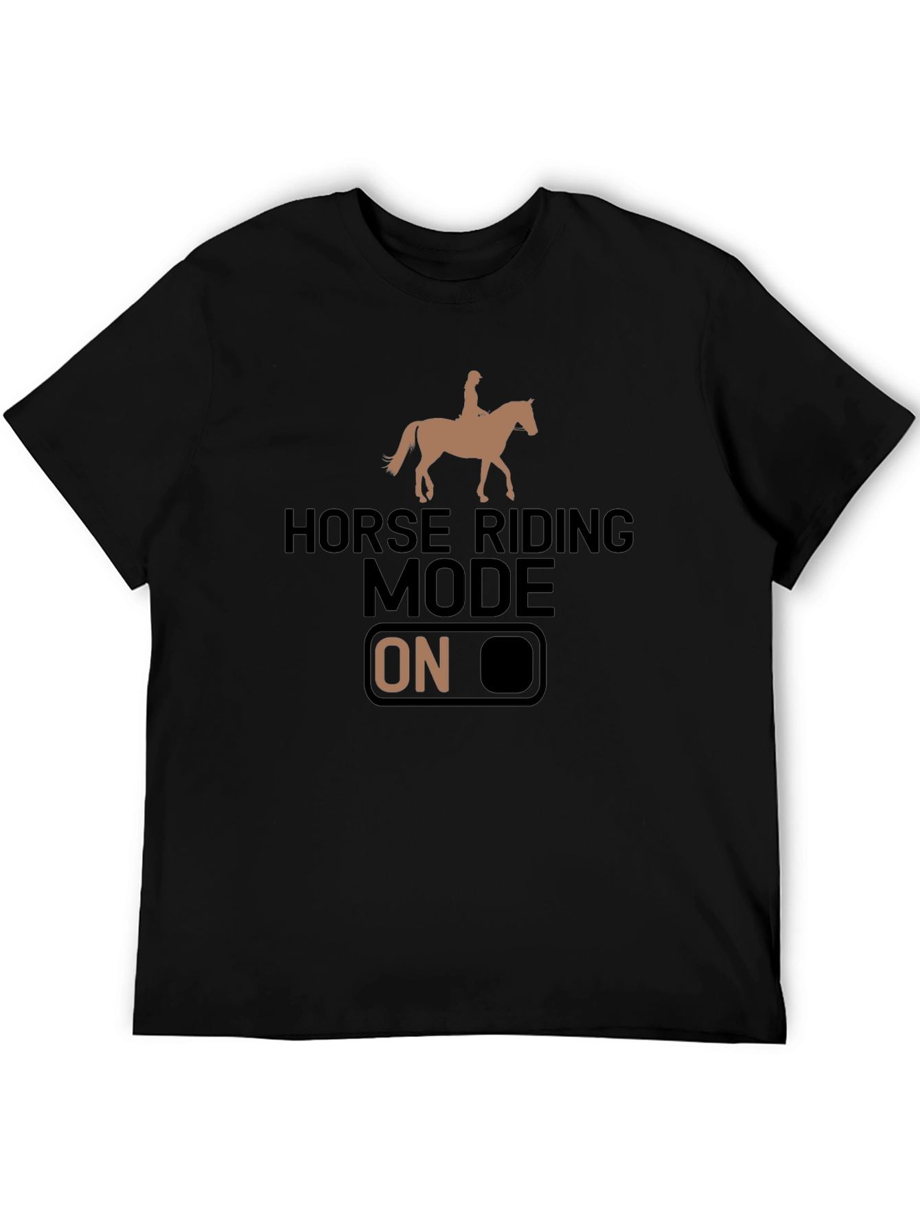 Horse Riding Mode ON Graphic T-Shirt