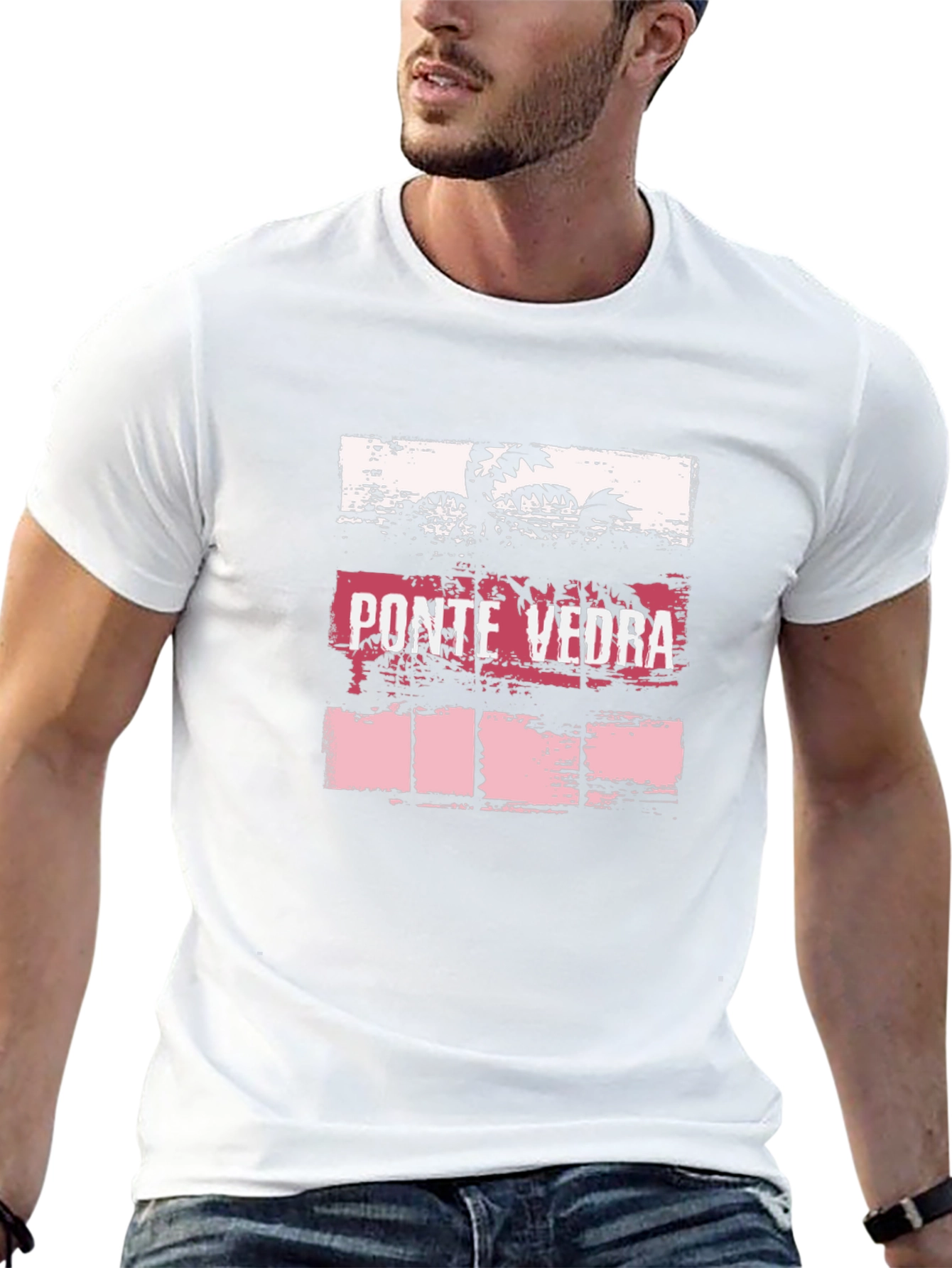 Ponte Vedra Palm Tree Graphic Tee