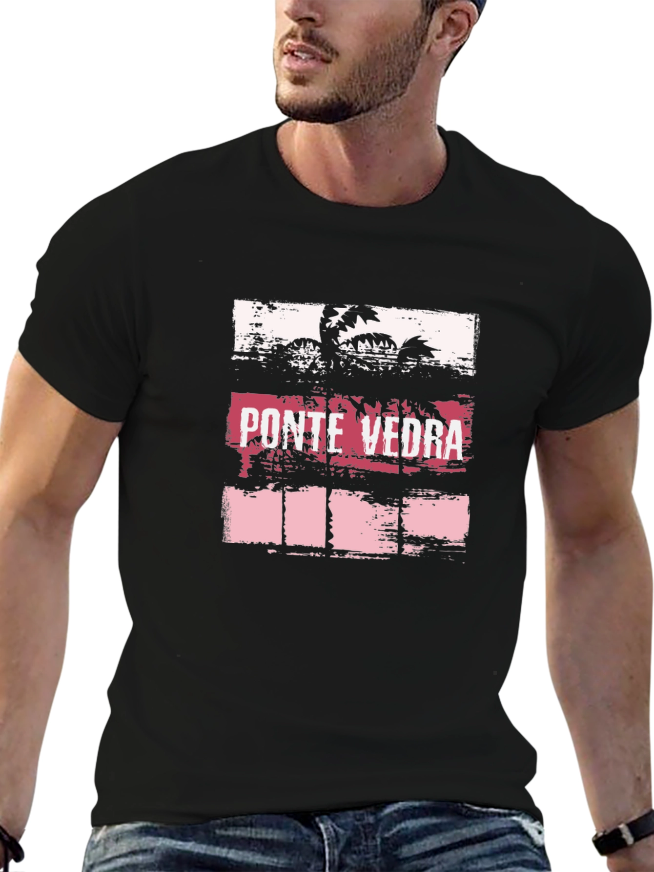 Ponte Vedra Palm Tree Graphic Tee