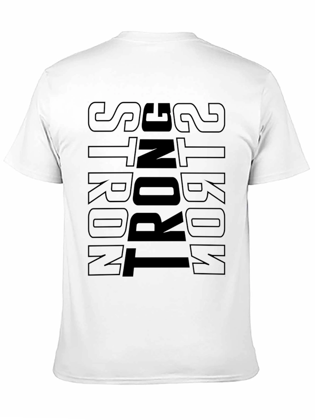 Strong Mom T-Shirt - Bold Graphic Design